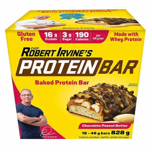 Chef Robert Irvine's Baked Protein Bars