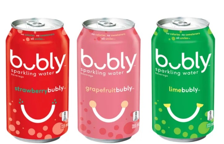 Bubly Sparkling Water Variety 355 mL Pack of 24