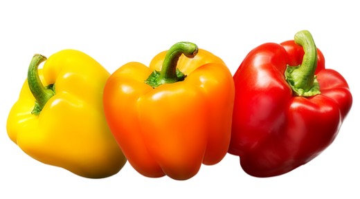 Organic Sweet bell peppers(Pack of 6)
