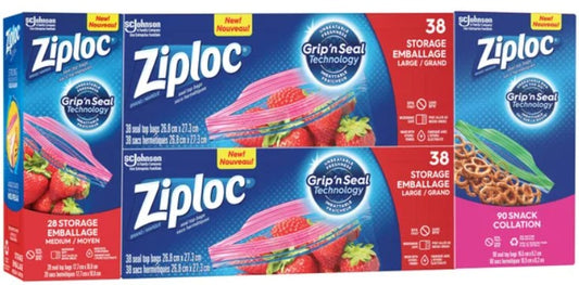 Ziploc Pantry Variety Pack
