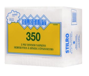 Stilro 2-ply Dinner Napkins, 350-count