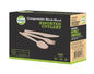 GO4GREEN Assorted Birch Wood Cutlery Pack of 400