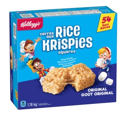 Kellogg's Rice Krispies Squares, 54 × 22 g