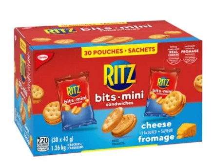 Ritz Bits Mini Sandwiches,  30 × 42 g