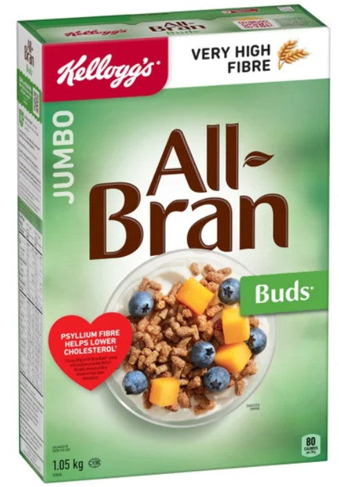Kellogg’s All-Bran Buds Jumbo, 1 kg