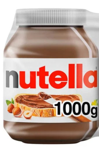 Nutella Hazelnut Spread with Cocoa, 2 × 1 kg