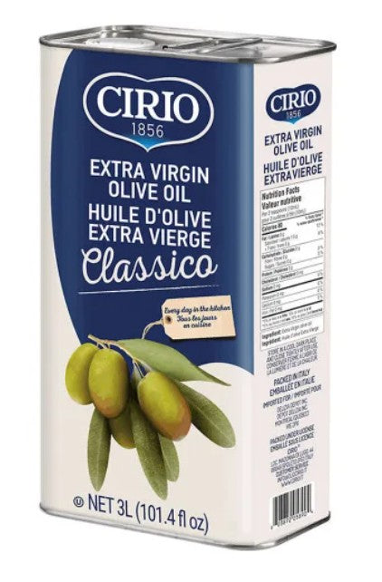 Cirio Extra Virgin Olive Oil, 3 L