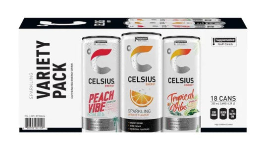 Celsius Energy Drink (18-pack)-355 ml