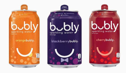 Bubly Sparkling Water Variety  24 x 355 mL