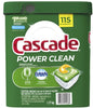 Cascade Power Clean Dishwasher Detergent (115 count)