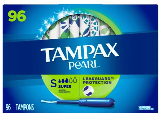 Tampax Pearl Super Pack Of 96