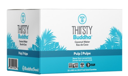 Thirsty Buddha Coconut Water 12 x 490mL