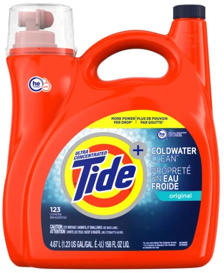 Tide Liquide ColdWater 4.67L- 123 Loads