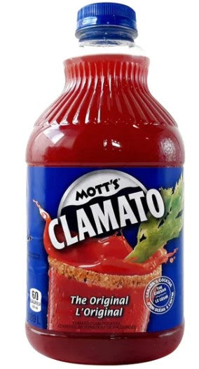 Mott's Clamato Original Tomato Clam Cocktail, 4 x 1.89L