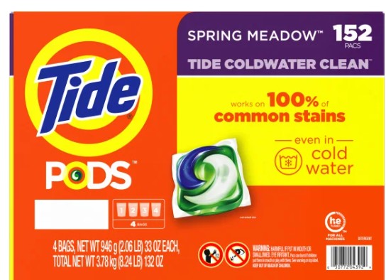 Tide PODS Spring Meadow 152 count