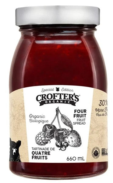 Crofter's Four Fruit Spread 660 mL