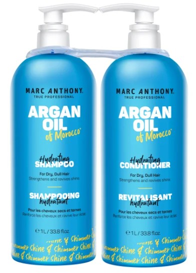 Marc Anthony True Professional Shampoo and Conditioner, 2 × 1 L