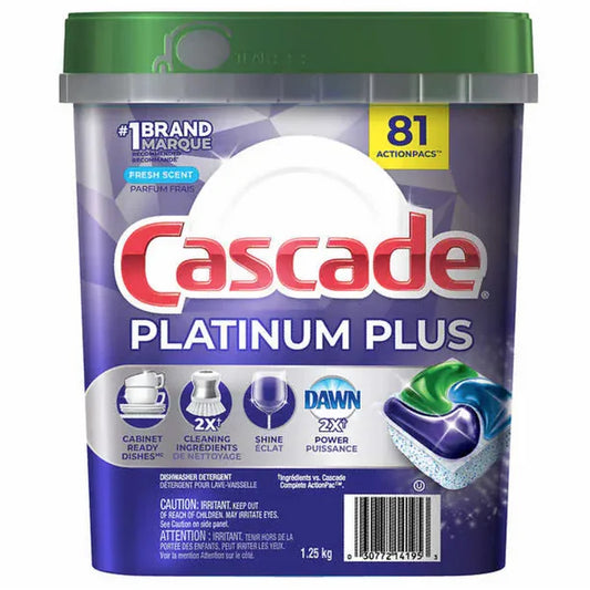 Cascade Platinum, 81-count