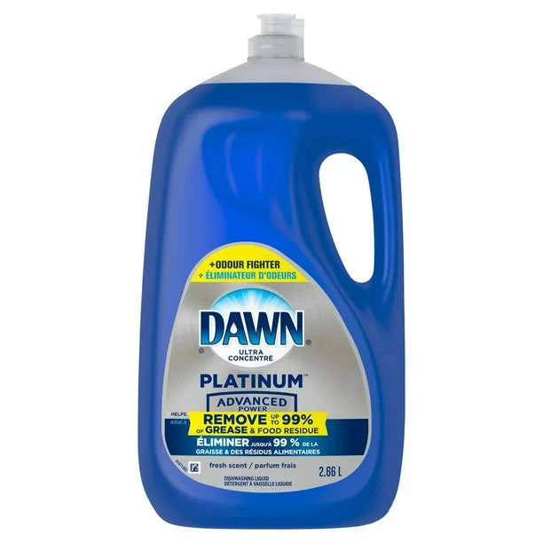 Dawn Platinum Liquid Dish Detergent 2.66 L